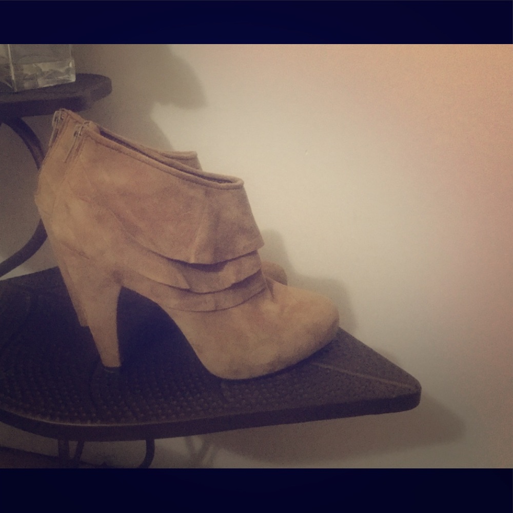 High heel ankle boots